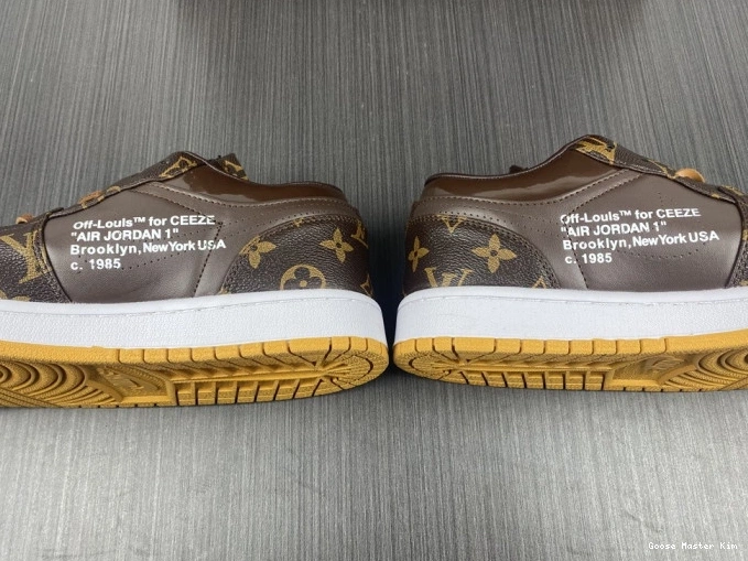1 Off-Louis x OW LOW AJ1 Air Jordan 0807